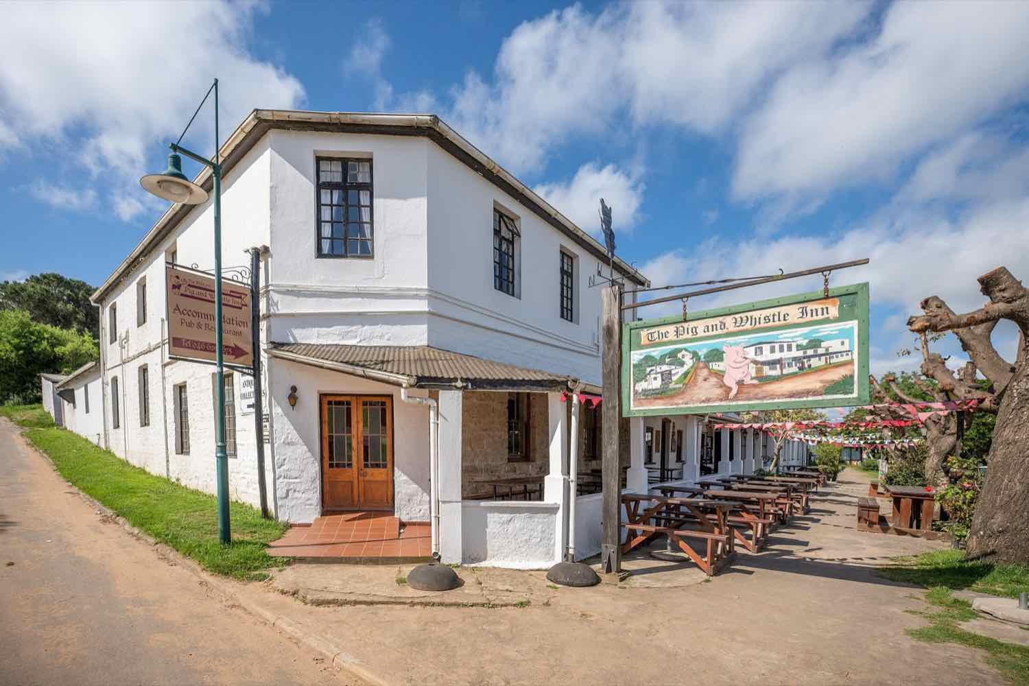 The historic Pig & Whistle Inn, Bathurst Hotel, on the Sunshine Coast.